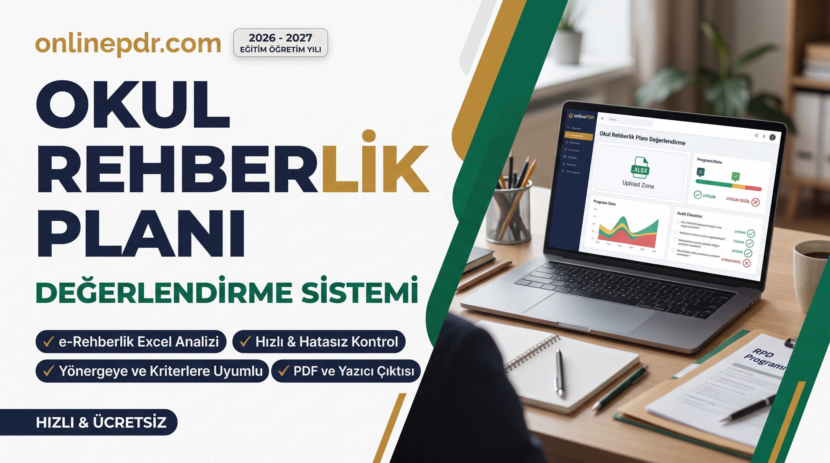 MEB e-Rehberlik Uyumlu Okul Rehberlik Planı Analiz ve Değerlendirme Programı